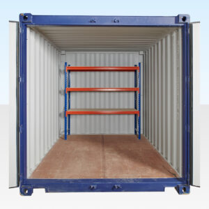 Adjustable Heavy Duty Three Tier Racking for Rear of Container