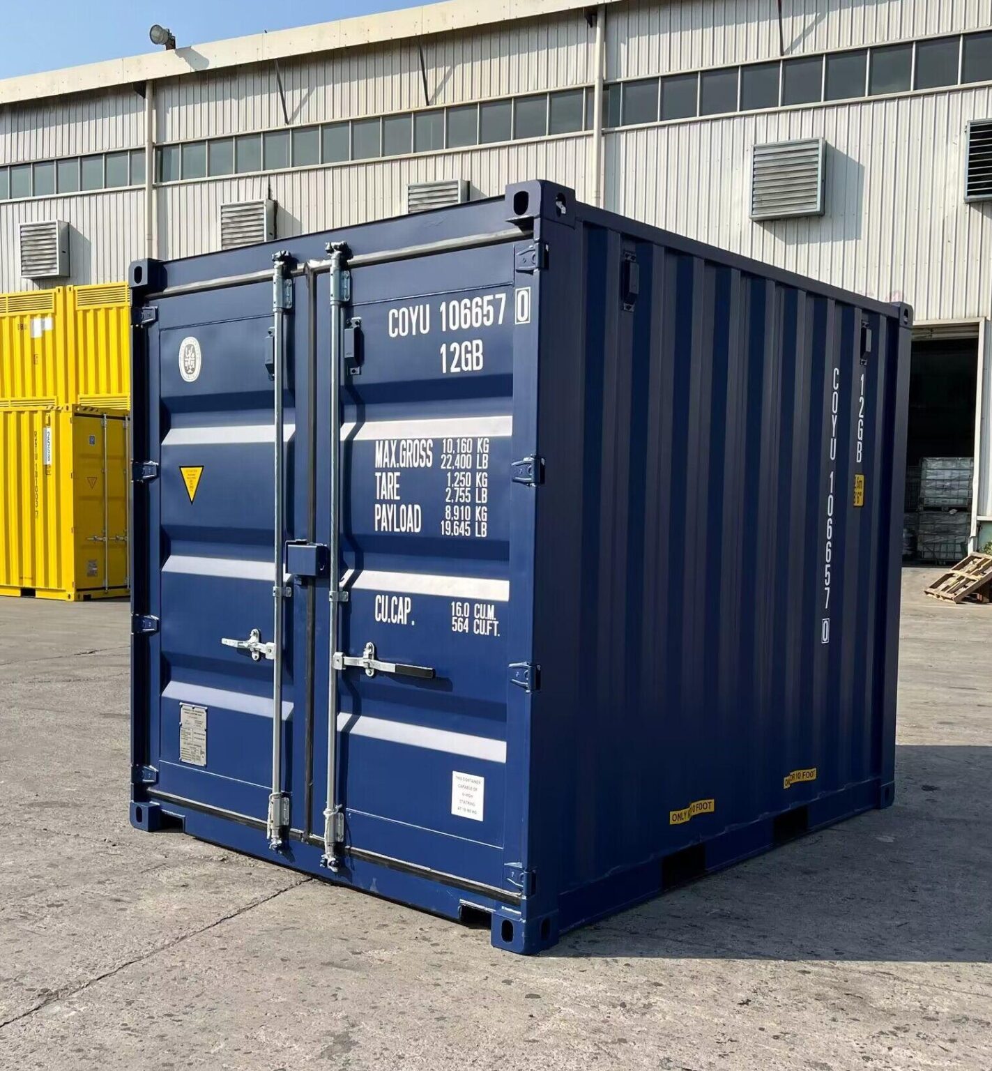 10ft Standard Shipping Containers