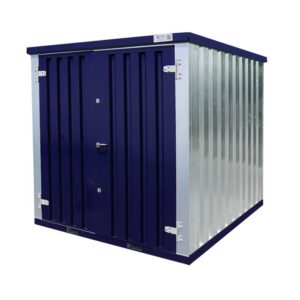 Conteneur FOCO® Steel Blue 2 x 2 mètres – avec double porte