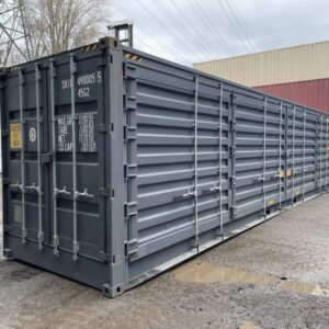 Used 40‑Foot Open-Side Shipping Container, Second Voyage