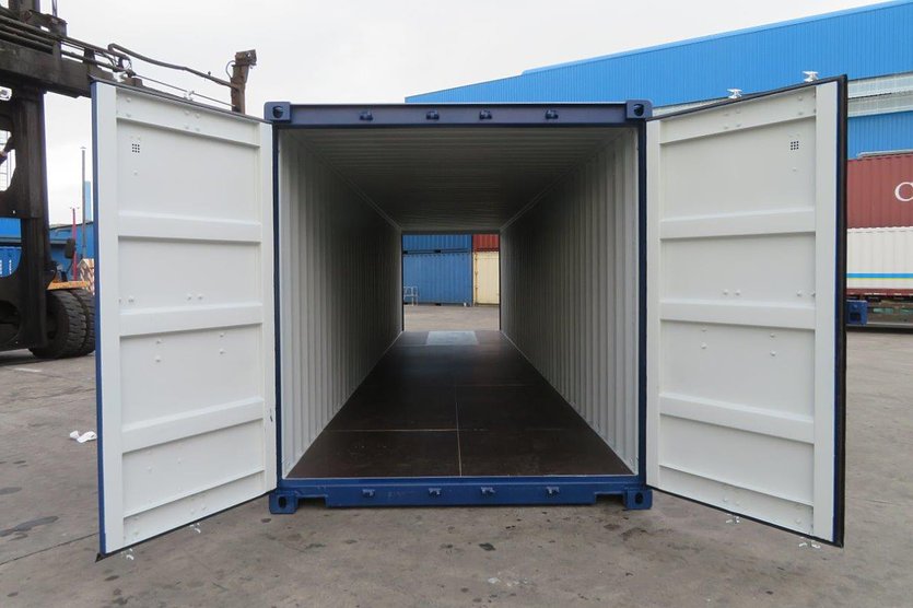 40FT SHIPPING CONTAINERS WITH DOUBLE DOOR AT BOTH END